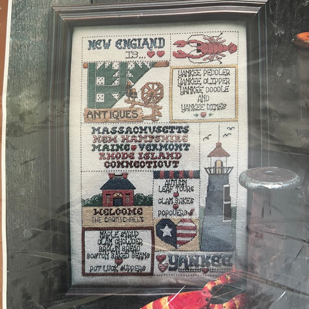 June Grigg New‎ England Sampler Cross Stitch Kit CSS